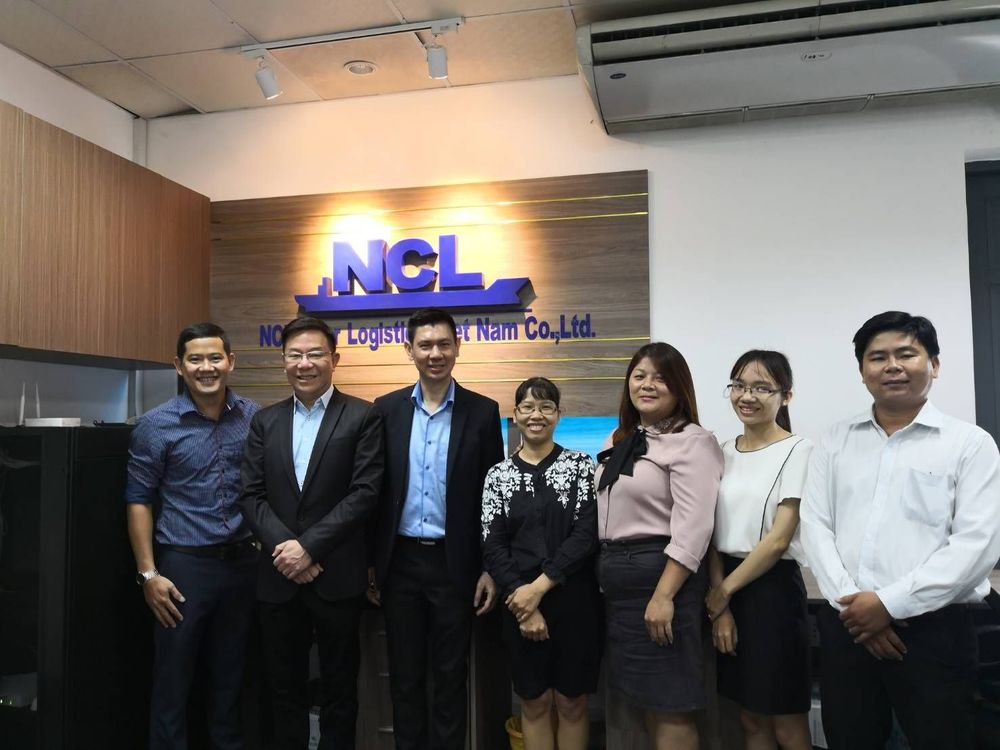 คณะผู้บริหาร NCL ตรวจเยี่ยมสำนักงาน NCL Inter Logistics Viet Nam Co.,Ltd. ประเทศเวียดนาม
