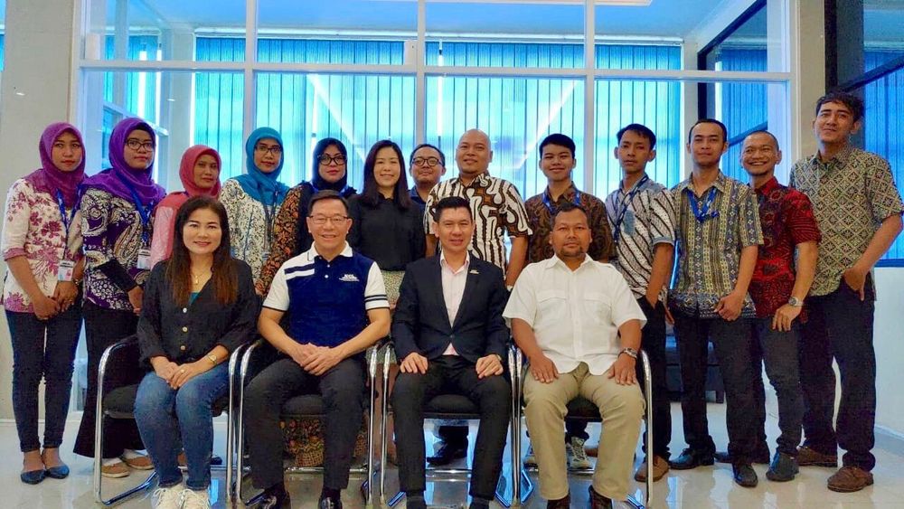 คณะผู้บริหาร NCL เยี่ยมชม PT. NCL Inter Logistik Indonesia ประเทศอินโดนีเซีย