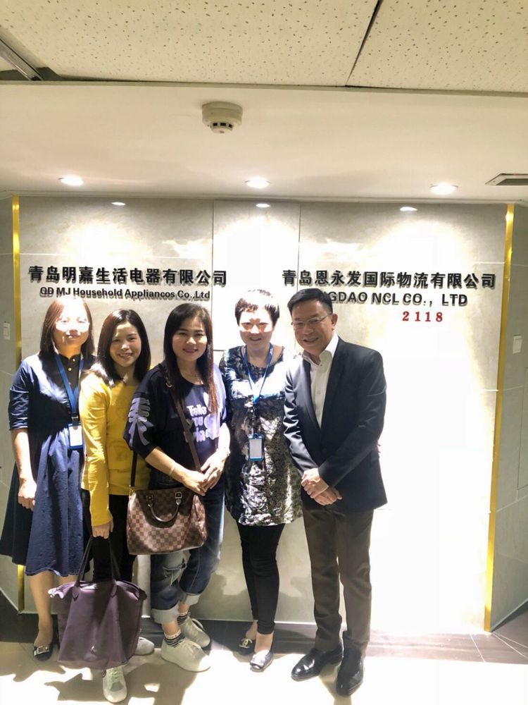 คณะผู้บริหาร NCL ตรวจเยี่ยมสำนักงาน Qingdao NCL Co., Ltd. ประเทศจีน
