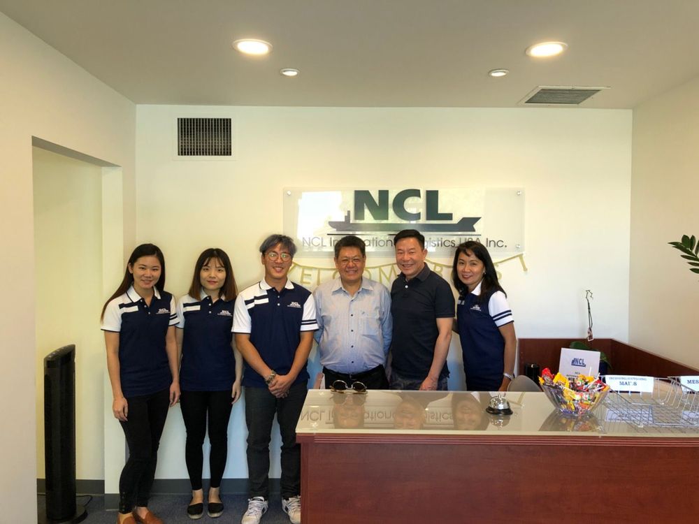ผู้บริหาร TOG เยี่ยมชมสำนักงาน NCL International Logistics USA Inc. ประเทศสหรัฐอเมริกา